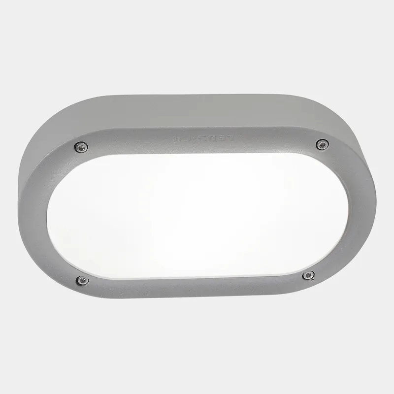 Aplique de exterior LedsC4 Basic Oval E27 gris IP65 05-9886-34-M1 Precio Reducido