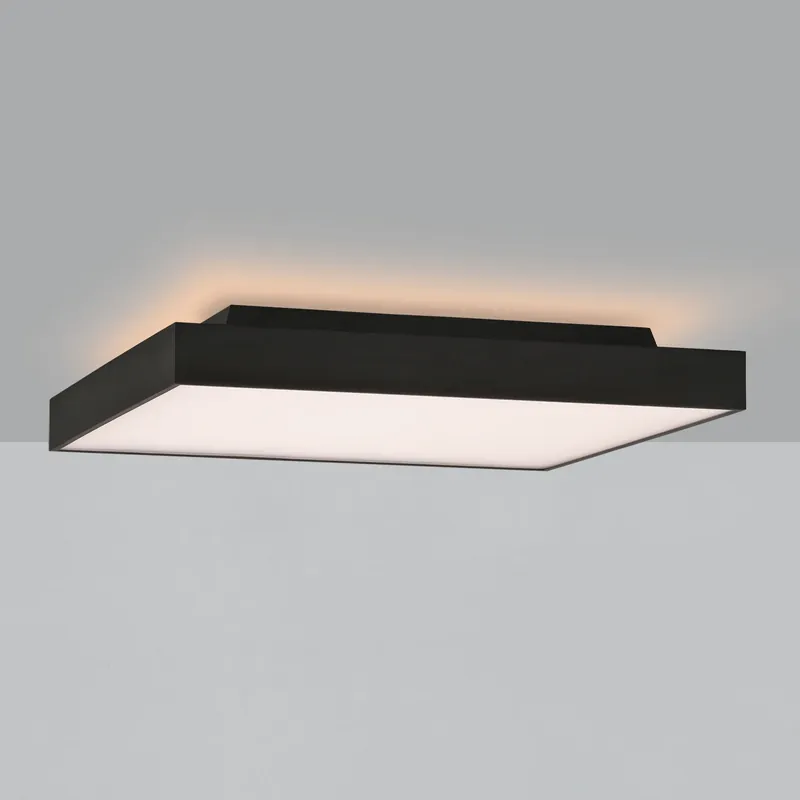 ACB Oporto Plafón negro LED + difusor Slide Switch P3973170N Novedad
