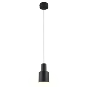 A Buen Precio Lámpara de techo colgante Trio Agudo negro mate 150cm 319400132